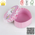 Heart Shap Rigid Box/Paper Gift Box/Ridid Round Paper Box (MX037)